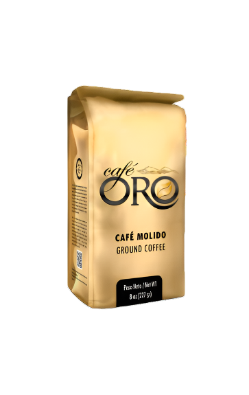 Café Oro Ground Coffee, 8 oz, 20 units
