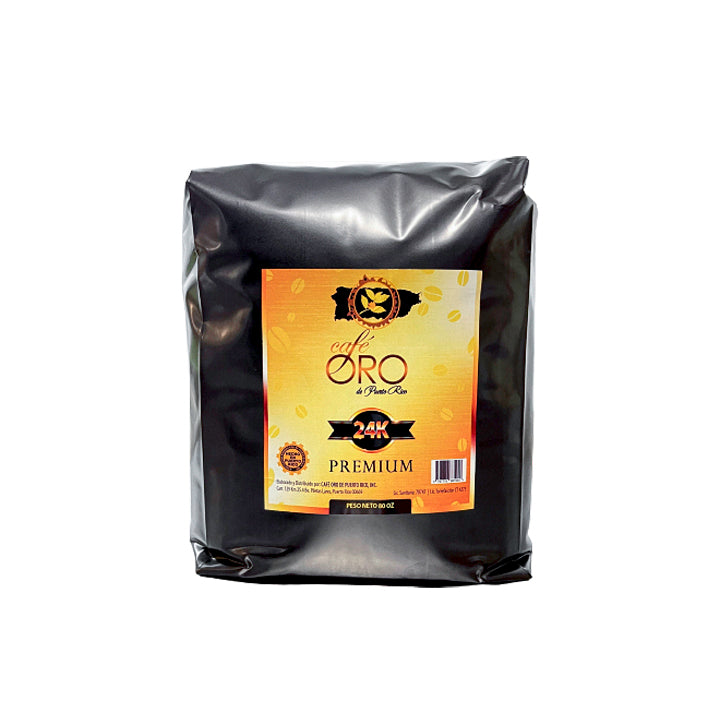 Café Oro Ground Coffee, 5 lb, 24K, 1 unit